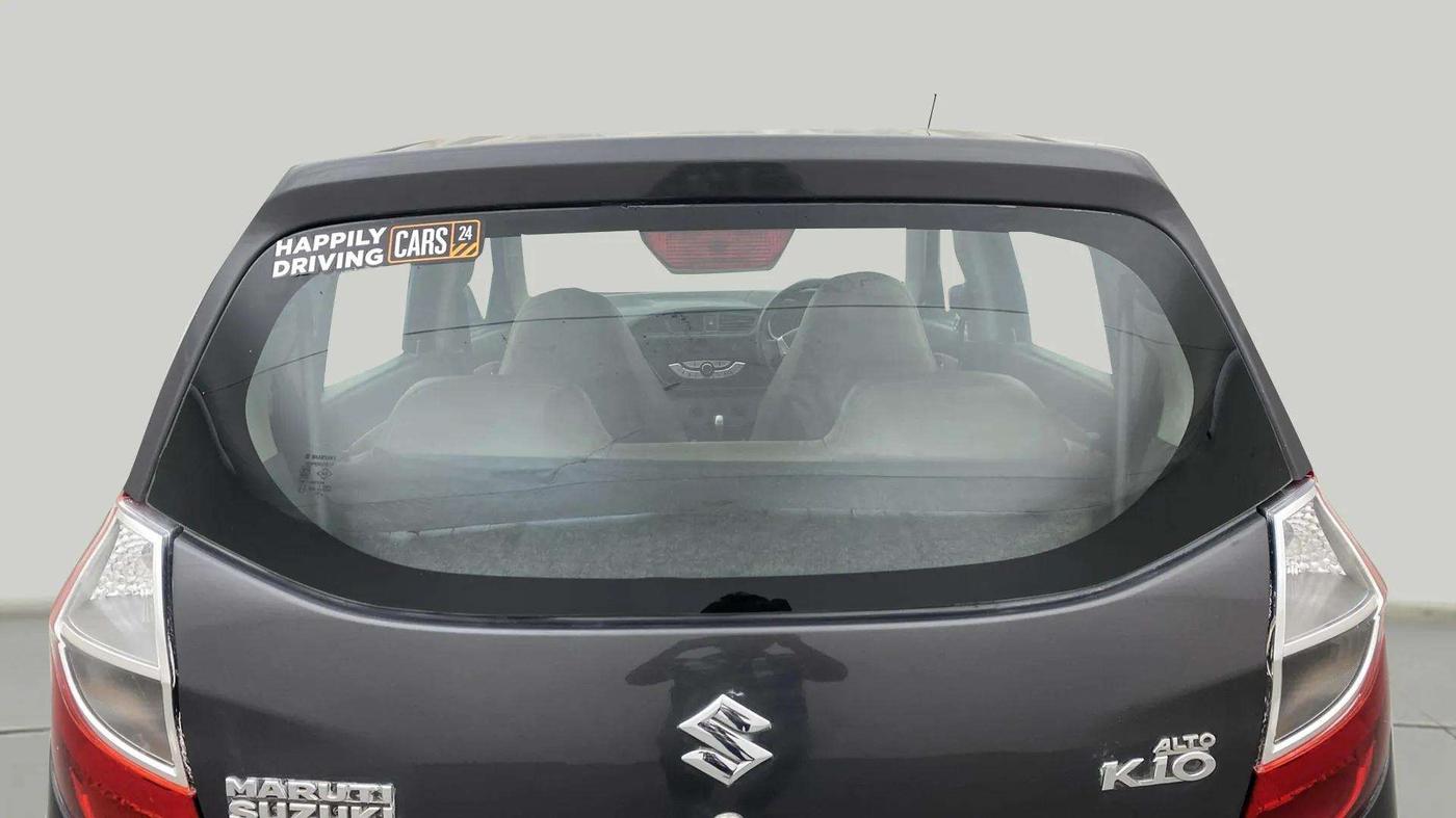 2018 Maruti Alto K10 VXI (O) AMT, Petrol, Automatic, 31,550 km, Rear Windshield