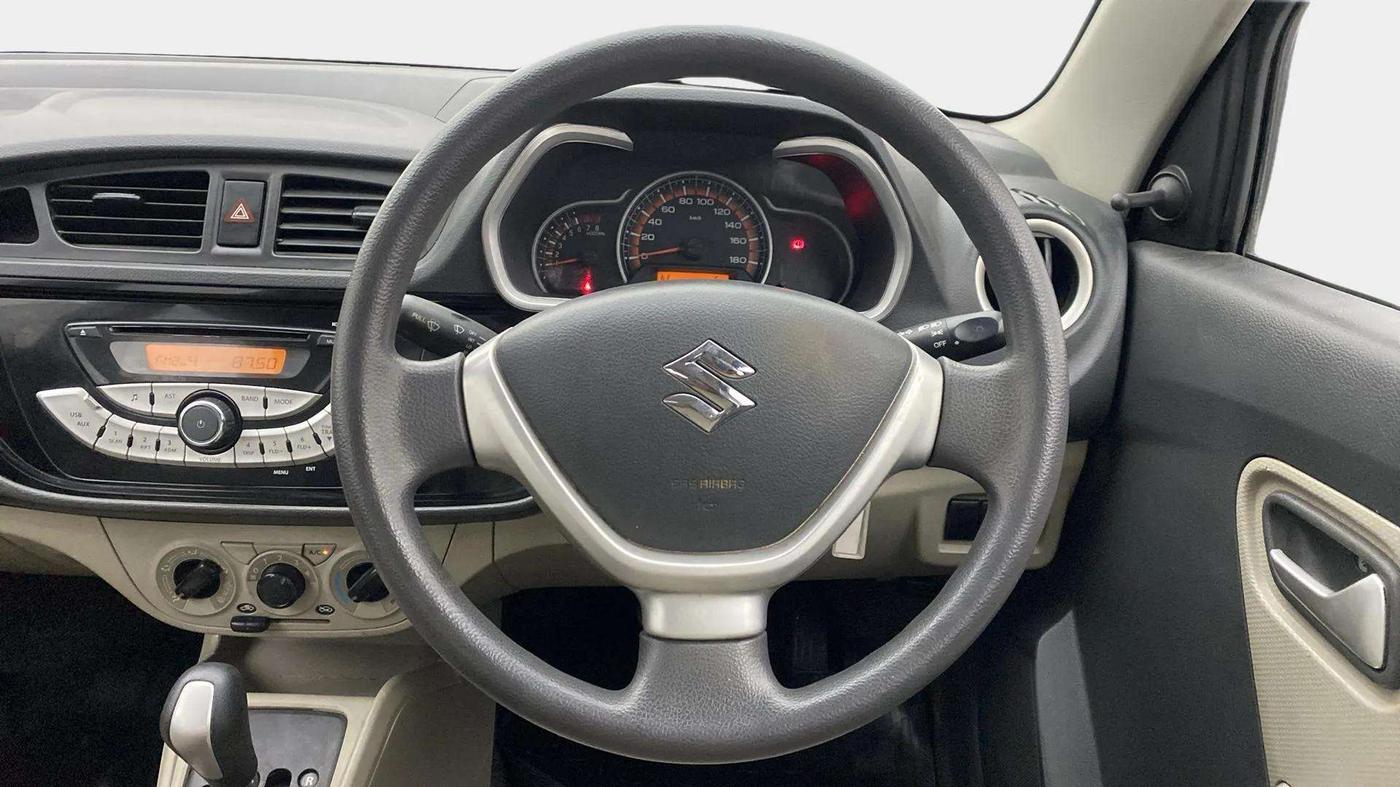 2018 Maruti Alto K10 VXI (O) AMT, Petrol, Automatic, 31,550 km, Steering Wheel Close Up