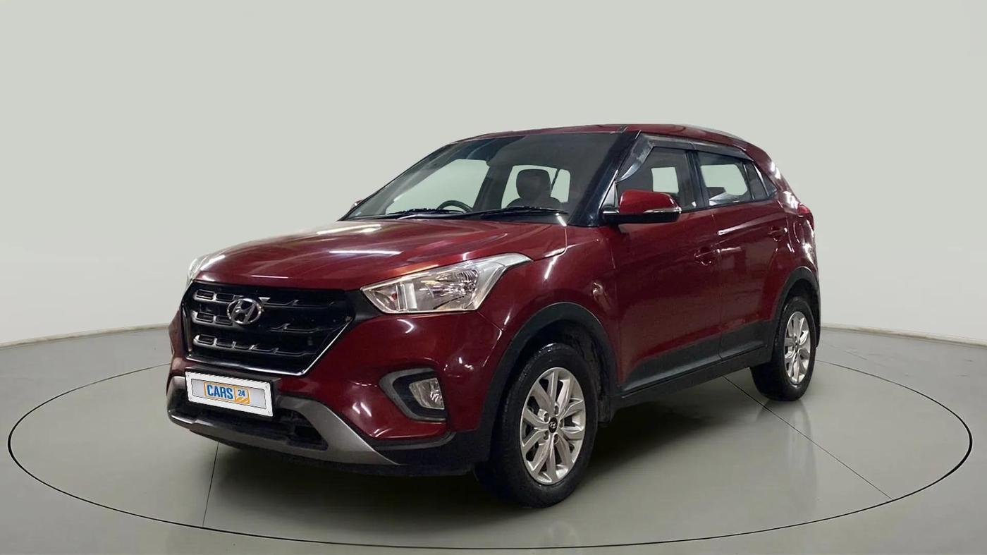 2019 Hyundai Creta S AT 1.6 DIESEL, Diesel, Automatic, 48,938 km, Left Front Diagonal