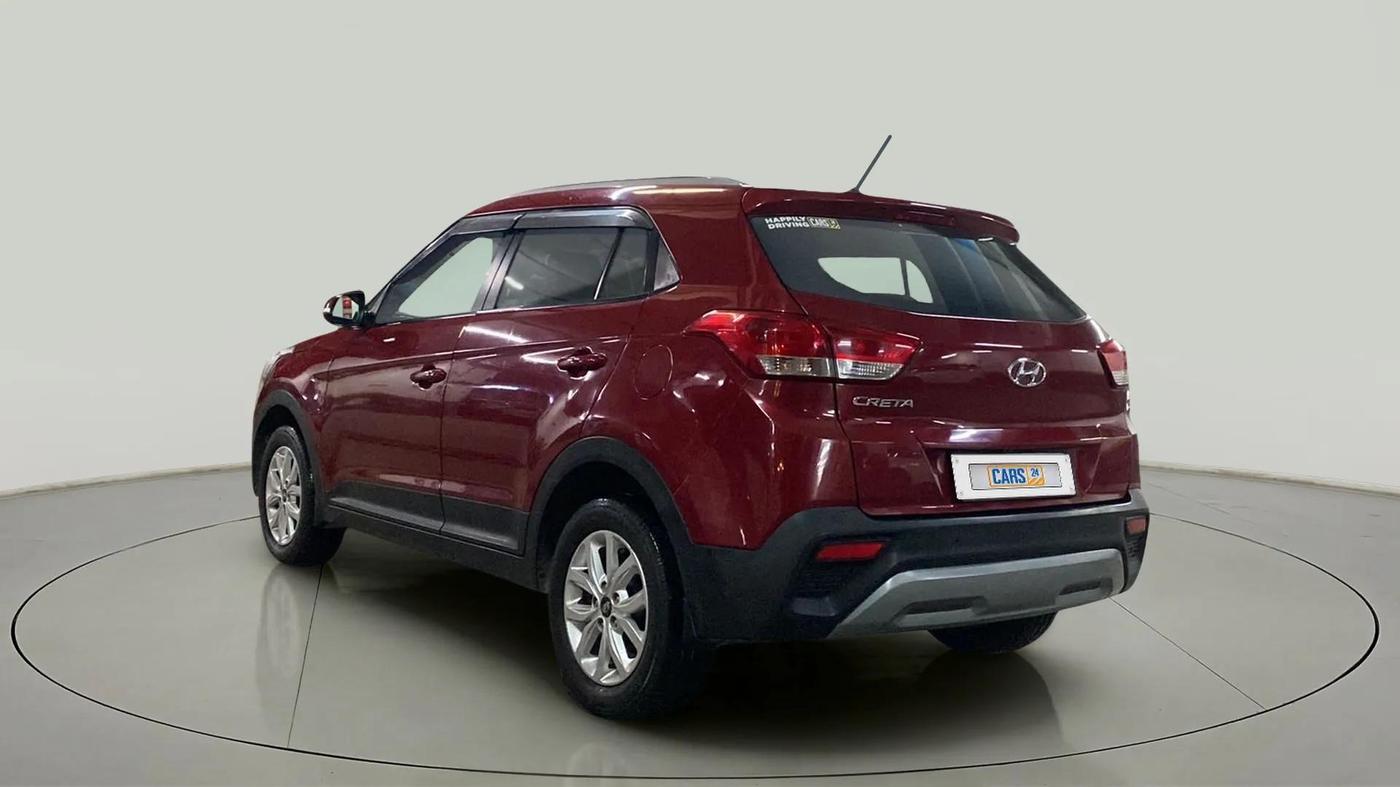 2019 Hyundai Creta S AT 1.6 DIESEL, Diesel, Automatic, 48,938 km, Left Back Diagonal