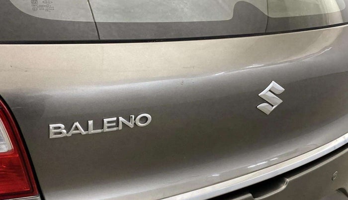 2020 Maruti Baleno SIGMA PETROL 1.2, Petrol, Manual, 74,930 km, Dicky (Boot door) - Minor scratches
