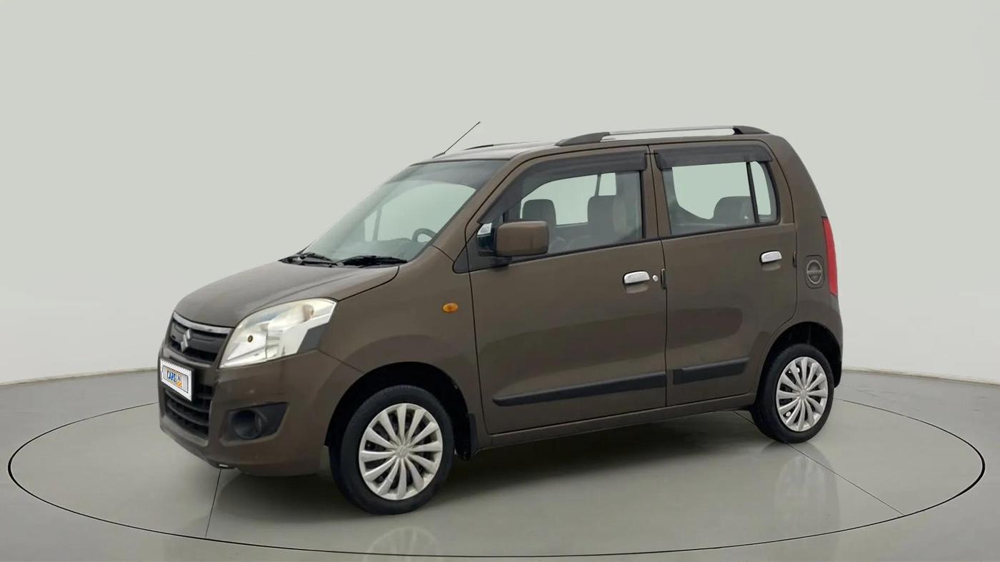 2016 Maruti Wagon R 1.0 VXI OPT, Petrol, Manual, 90,111 km, Left Front Diagonal
