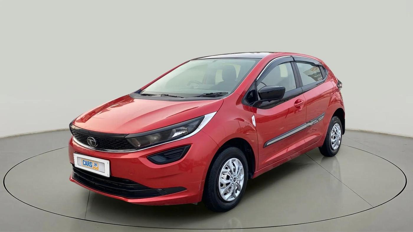 2021 Tata ALTROZ XE PETROL, Petrol, Manual, 27,390 km, Left Front Diagonal