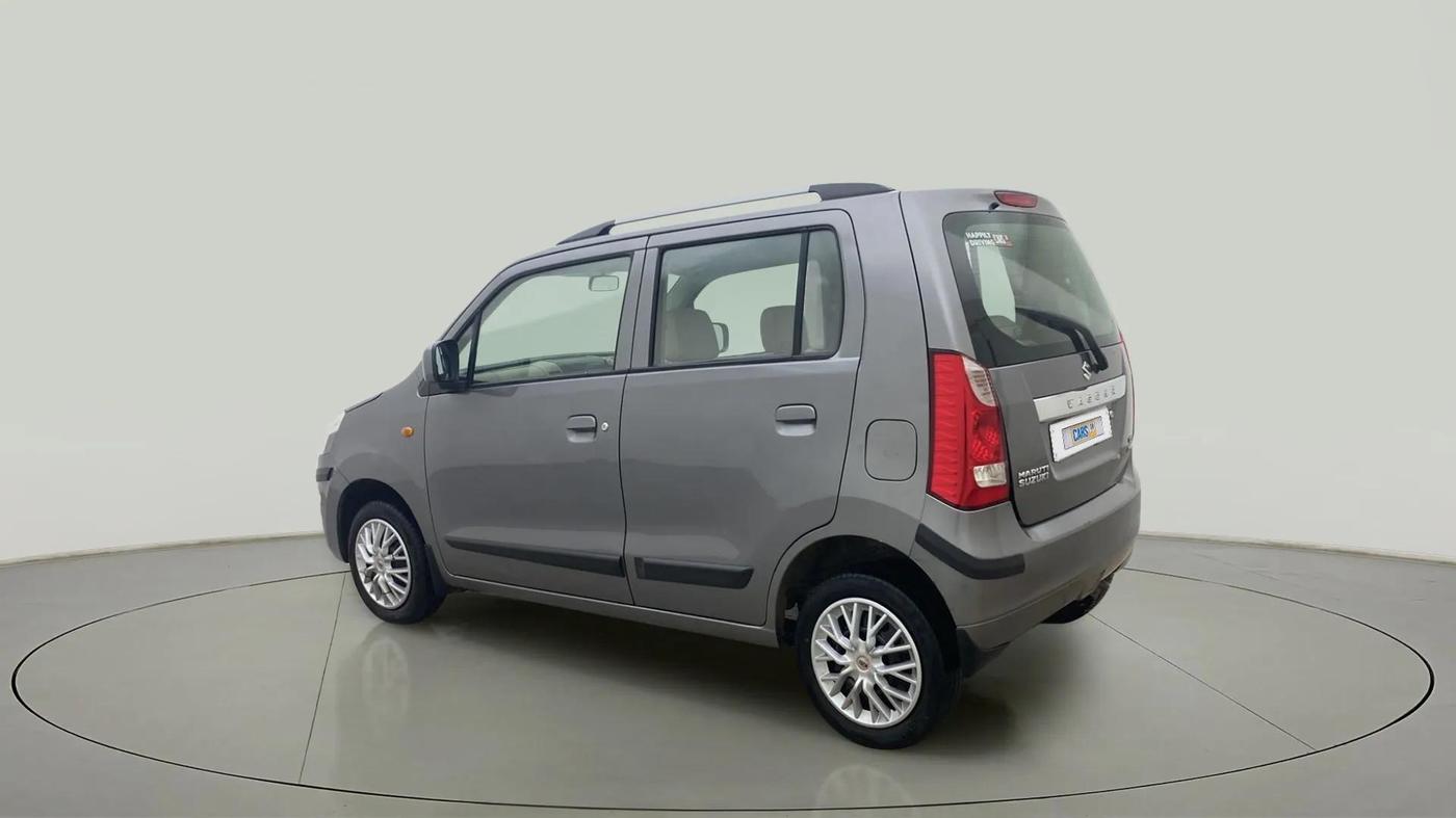2017 Maruti Wagon R 1.0 VXI AMT, Petrol, Automatic, 51,661 km, Left Back Diagonal