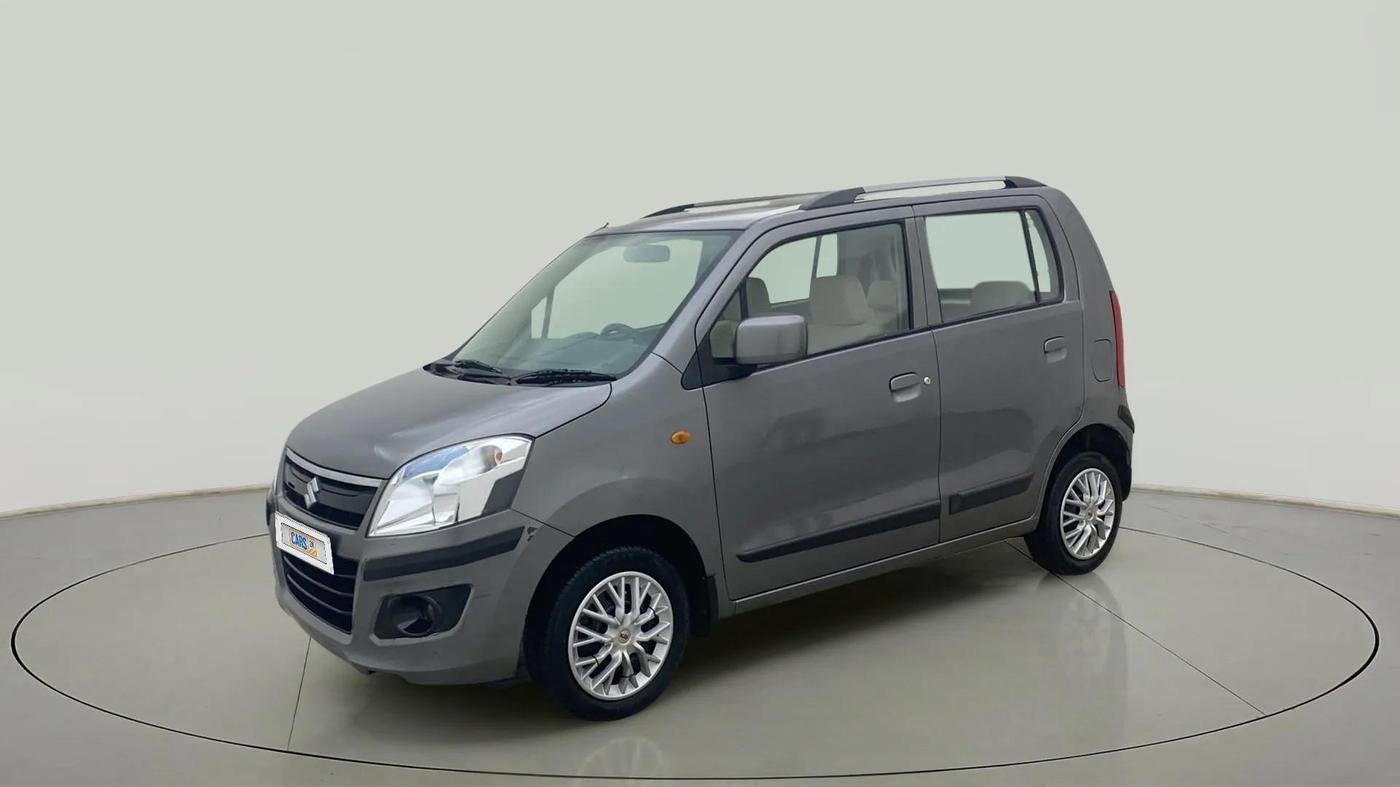 2017 Maruti Wagon R 1.0 VXI AMT, Petrol, Automatic, 51,661 km, Left Front Diagonal