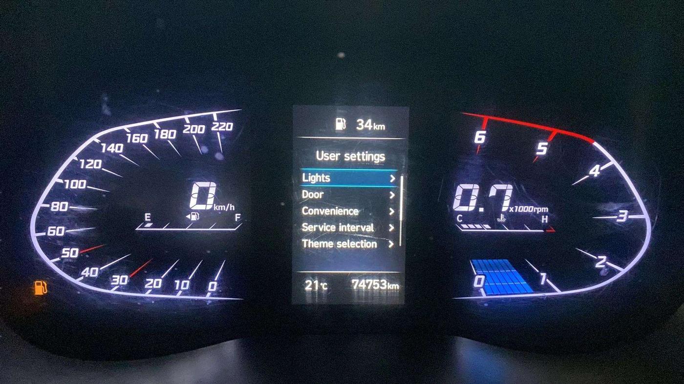 2021 Hyundai Verna SX 1.5 CRDI, Diesel, Manual, 74,870 km, Odometer Image