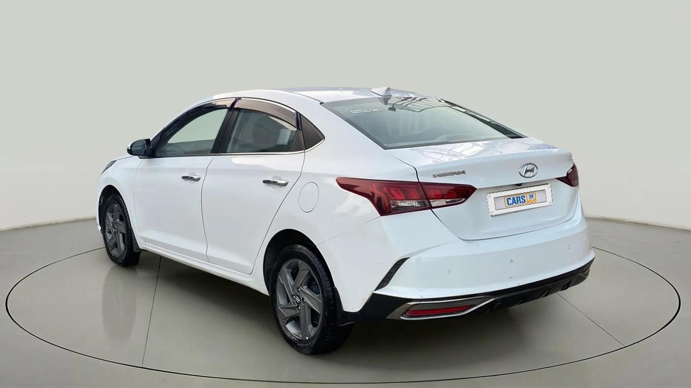 2021 Hyundai Verna SX 1.5 CRDI, Diesel, Manual, 74,870 km, Left Back Diagonal