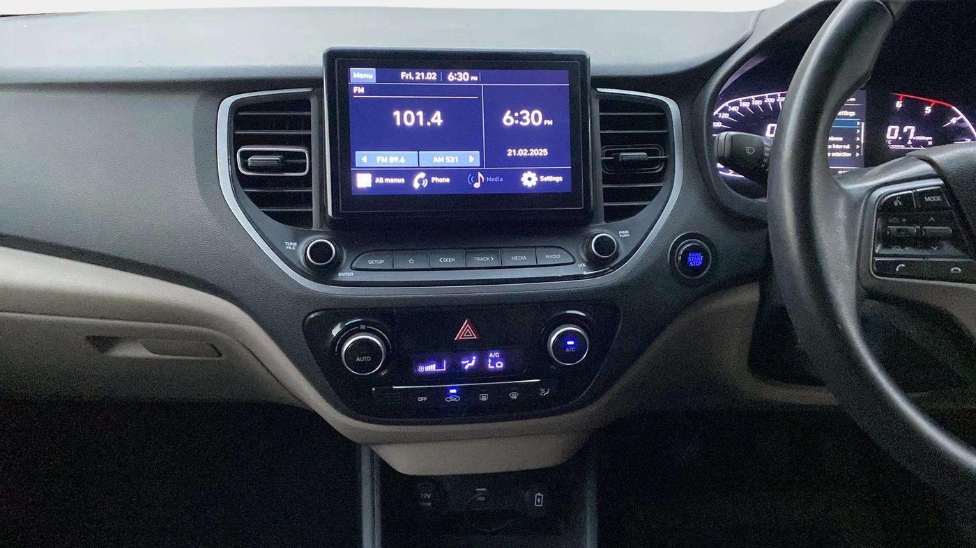2021 Hyundai Verna SX 1.5 CRDI, Diesel, Manual, 74,870 km, Air Conditioner