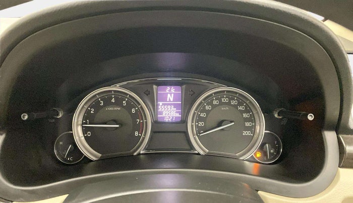 2016 Maruti Ciaz ZXI AT, Petrol, Automatic, 89,563 km, Odometer Image