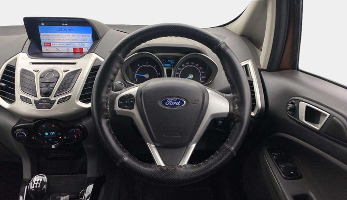 2017 Ford Ecosport TITANIUM + 1.5L DIESEL, Diesel, Manual, 39,633 km, Steering Wheel Close Up