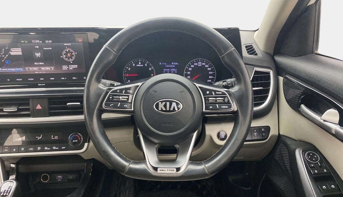 2020 KIA SELTOS HTX 1.5 PETROL, Petrol, Manual, 58,257 km, Steering Wheel Close Up