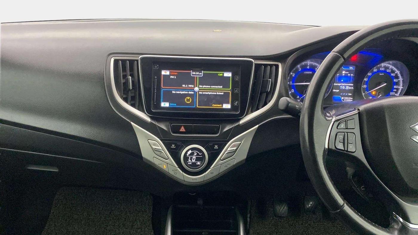 2016 Maruti Baleno ALPHA PETROL 1.2, Petrol, Manual, 51,403 km, Air Conditioner