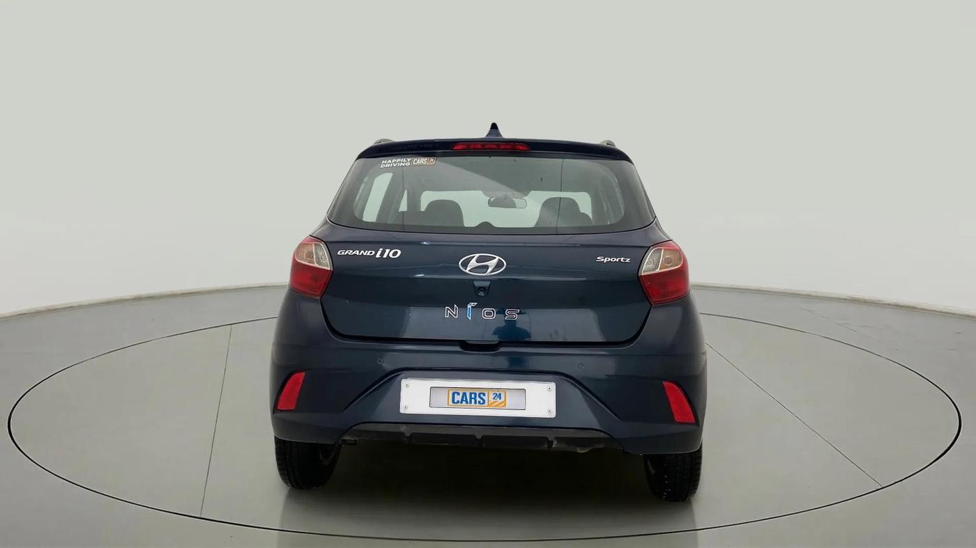 2022 Hyundai GRAND I10 NIOS SPORTZ 1.2 KAPPA VTVT CNG, CNG, Manual, 46,388 km, Back/Rear