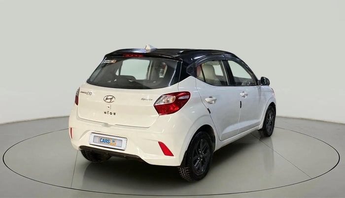 2019 Hyundai GRAND I10 NIOS SPORTZ AMT 1.2 KAPPA VTVT, Petrol, Automatic, 58,767 km, Right Back Diagonal