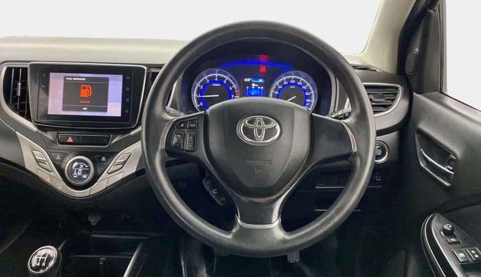 2020 Toyota Glanza G, Petrol, Manual, 88,365 km, Steering Wheel Close Up