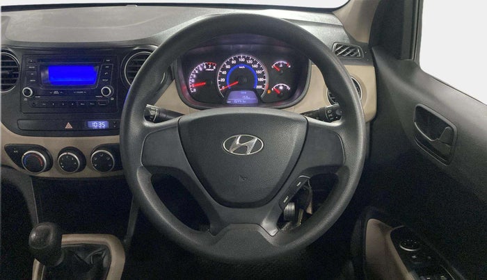 2014 Hyundai Grand i10 MAGNA 1.2 KAPPA VTVT, Petrol, Manual, 16,425 km, Steering Wheel Close Up