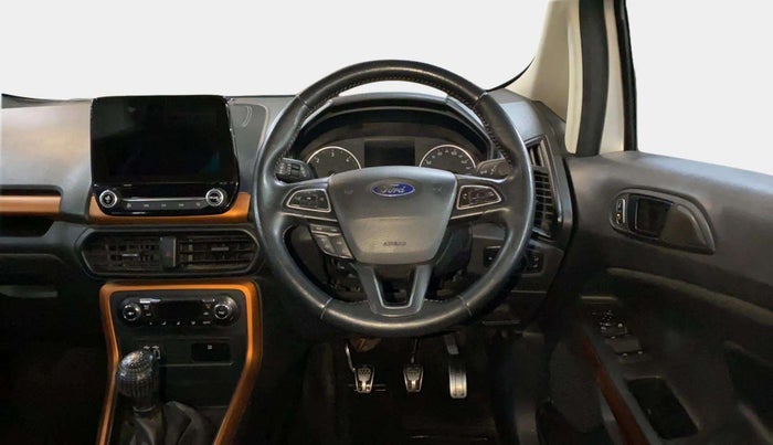 2020 Ford Ecosport TITANIUM 1.5L SPORTS(SUNROOF) DIESEL, Diesel, Manual, 50,703 km, Steering Wheel Close Up