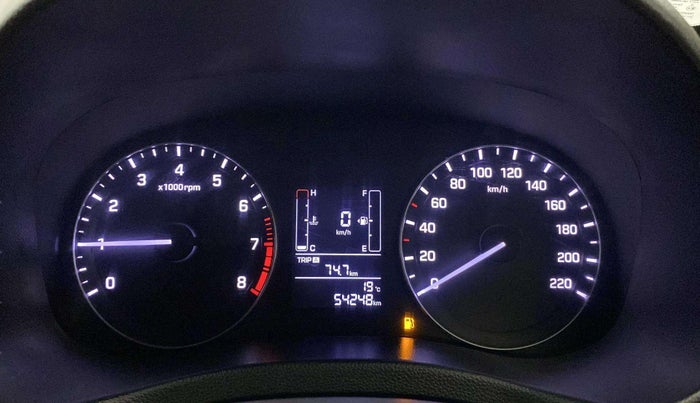 2016 Hyundai Creta SX PLUS 1.6 PETROL, Petrol, Manual, 54,510 km, Odometer Image