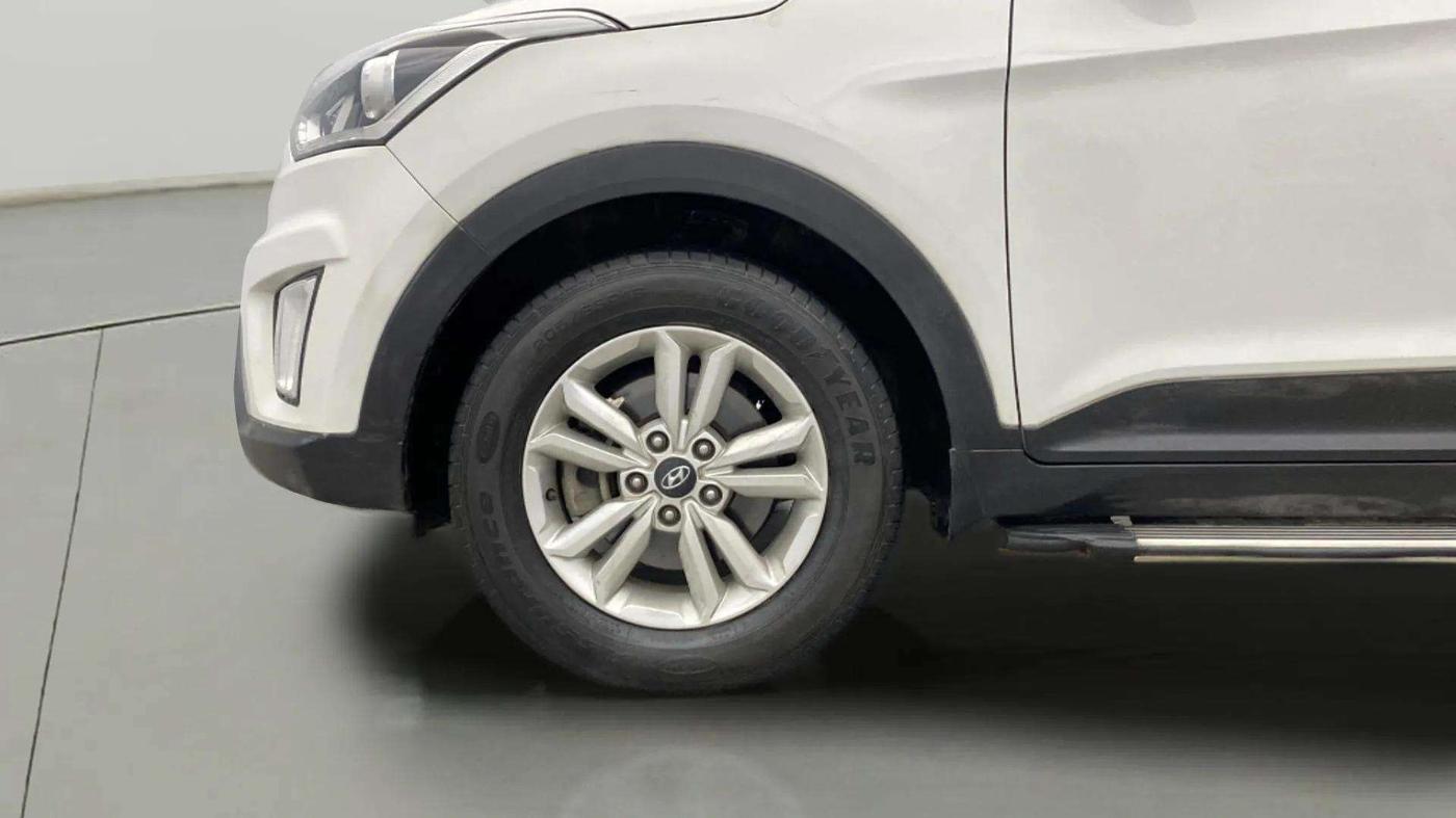2016 Hyundai Creta SX PLUS 1.6 PETROL, Petrol, Manual, 54,510 km, Left Front Wheel