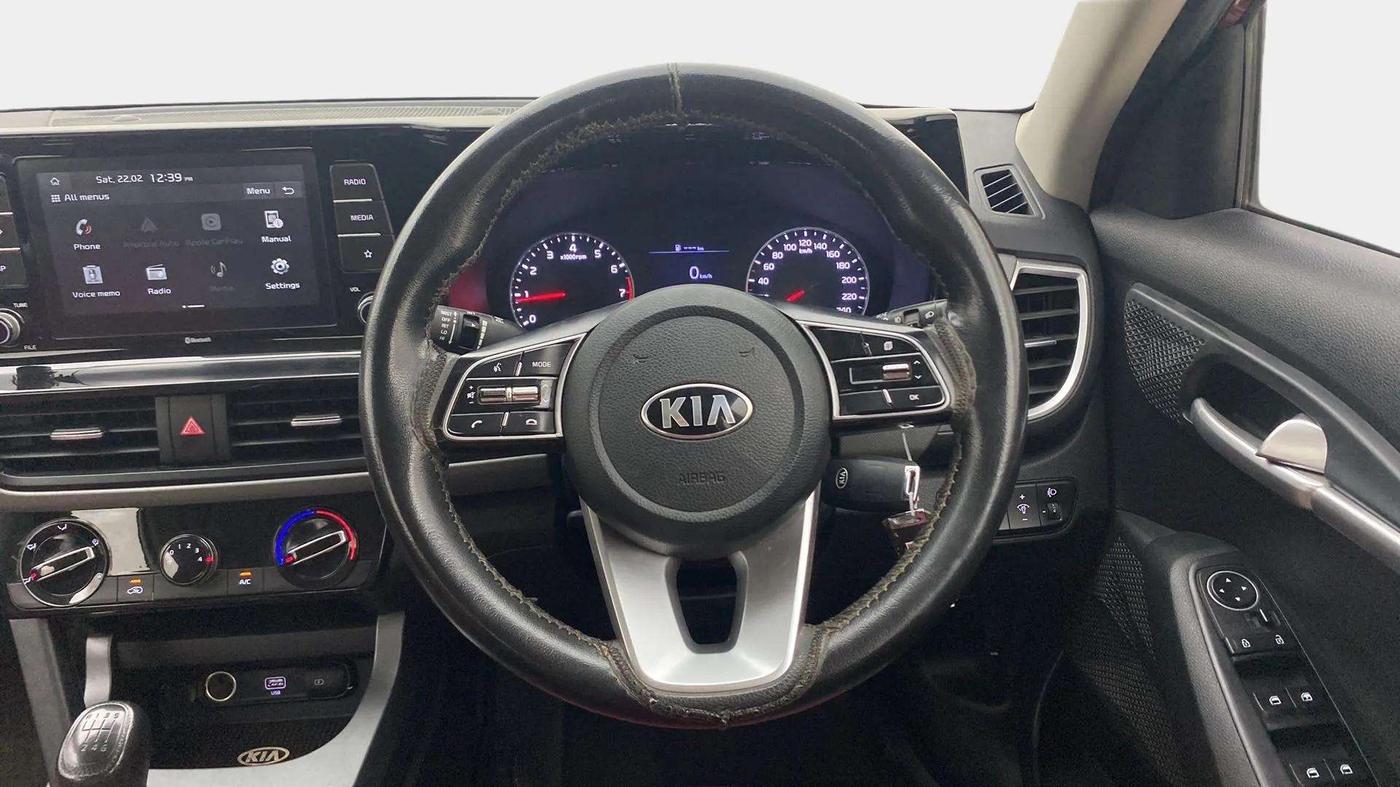 2020 KIA SELTOS HTK 1.5 PETROL, Petrol, Manual, 97,917 km, Steering Wheel Close Up