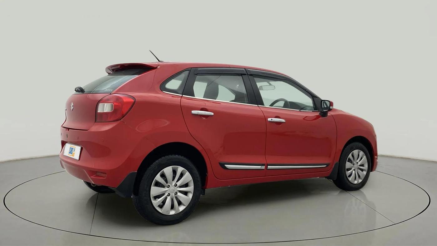2018 Maruti Baleno DELTA CVT PETROL 1.2, Petrol, Automatic, 43,858 km, Right Back Diagonal