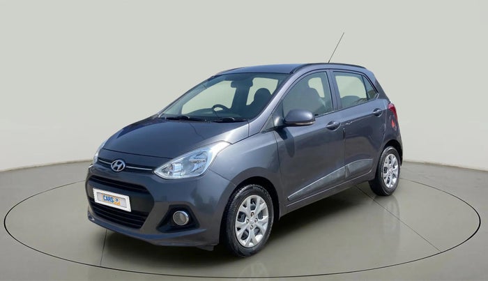 2015 Hyundai Grand i10 SPORTZ 1.2 KAPPA VTVT, Petrol, Manual, 43,498 km, Left Front Diagonal