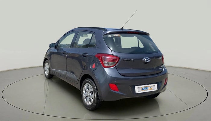 2015 Hyundai Grand i10 SPORTZ 1.2 KAPPA VTVT, Petrol, Manual, 43,498 km, Left Back Diagonal