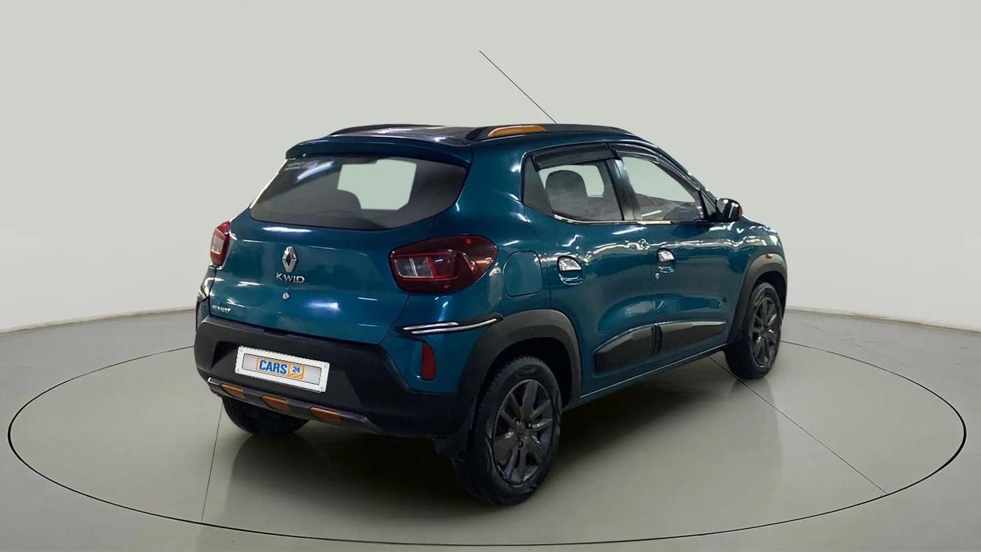 2022 Renault Kwid CLIMBER 1.0 (O), Petrol, Manual, 25,671 km, Right Back Diagonal