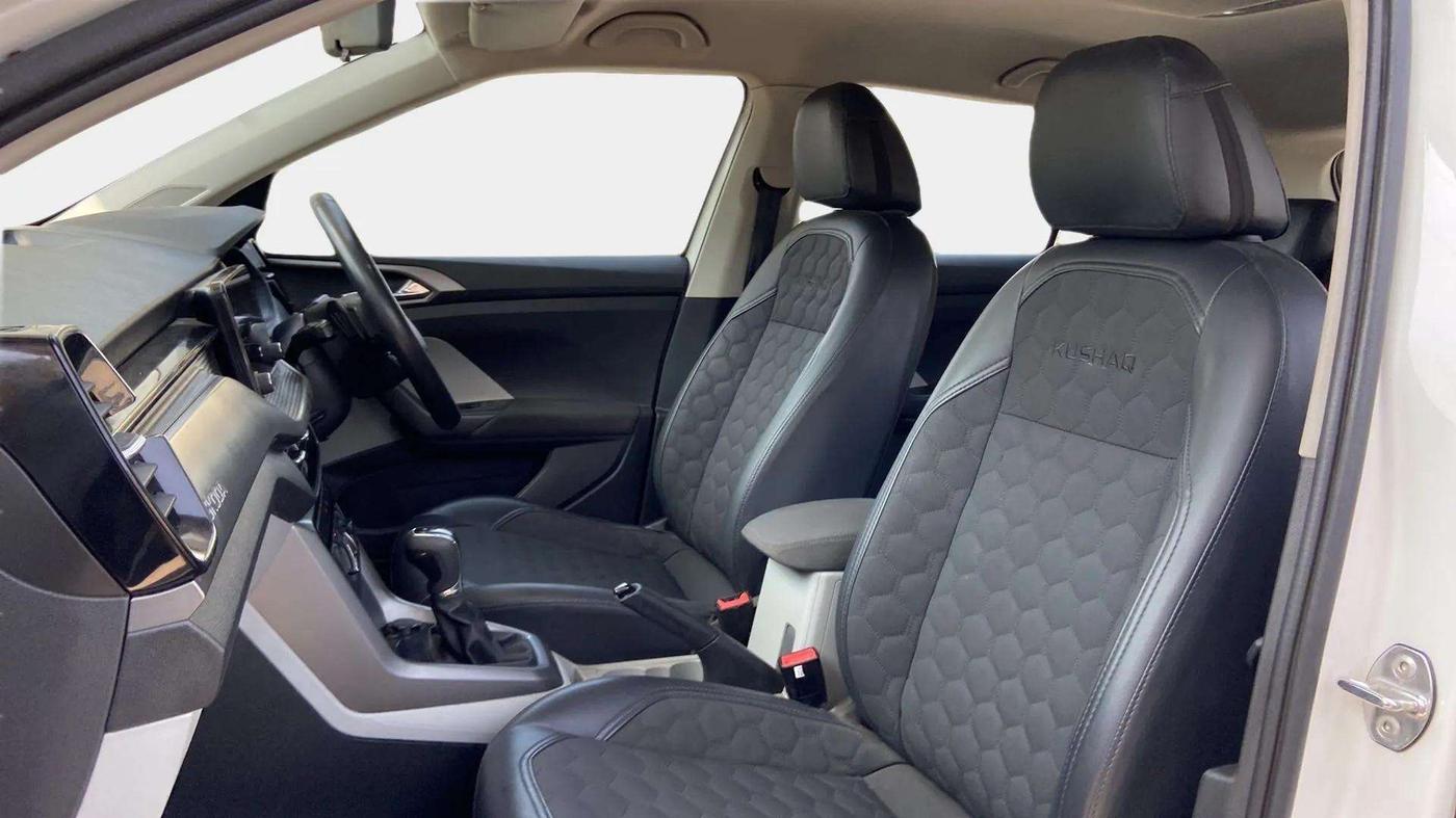 2022 Skoda KUSHAQ AMBITION 1.0L TSI AT, Petrol, Automatic, 70,283 km, Right Side Front Door Cabin