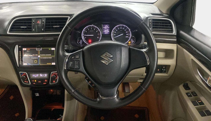 2017 Maruti Ciaz ALPHA 1.4 PETROL, Petrol, Manual, 32,225 km, Steering Wheel Close Up