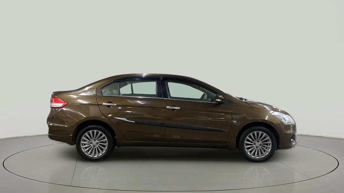 2017 Maruti Ciaz ALPHA 1.4 PETROL, Petrol, Manual, 32,225 km, Right Side View