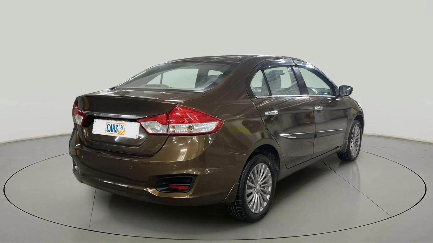 2017 Maruti Ciaz ALPHA 1.4 PETROL, Petrol, Manual, 32,225 km, Right Back Diagonal
