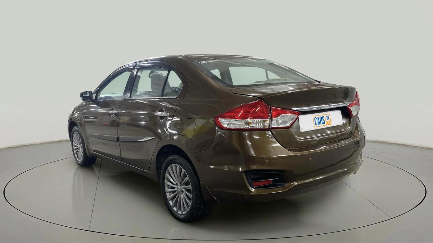 2017 Maruti Ciaz ALPHA 1.4 PETROL, Petrol, Manual, 32,225 km, Left Back Diagonal