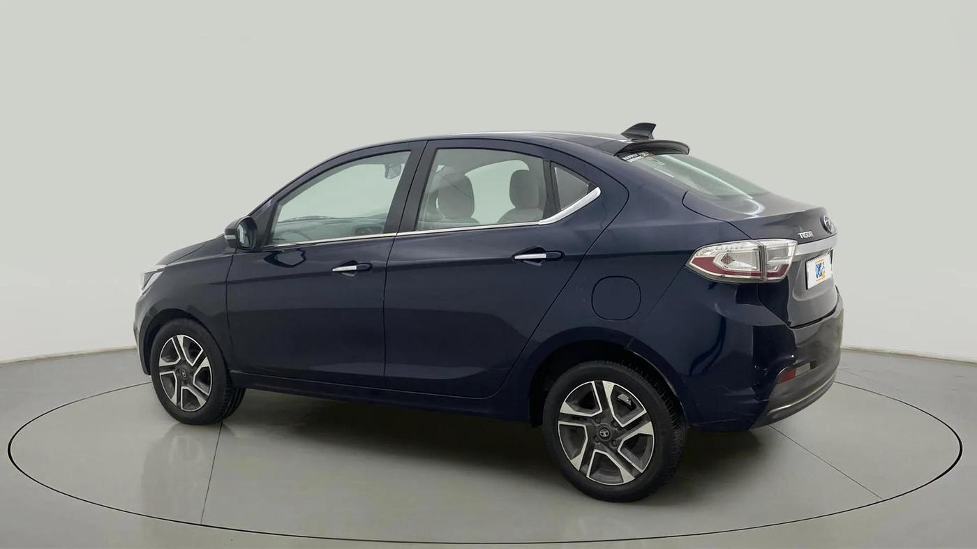 2020 Tata TIGOR XZA PLUS PETROL, Petrol, Automatic, 27,756 km, Left Back Diagonal