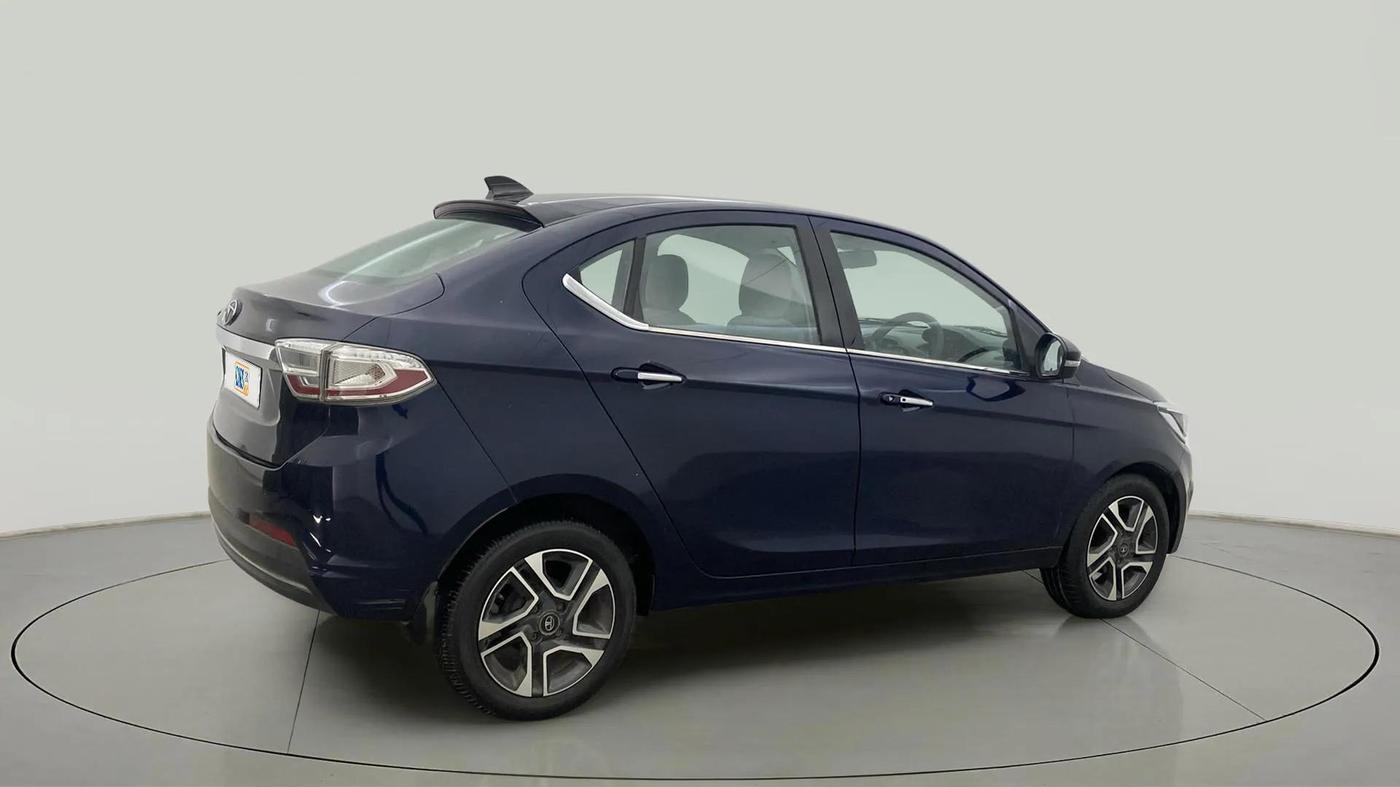 2020 Tata TIGOR XZA PLUS PETROL, Petrol, Automatic, 27,756 km, Right Back Diagonal