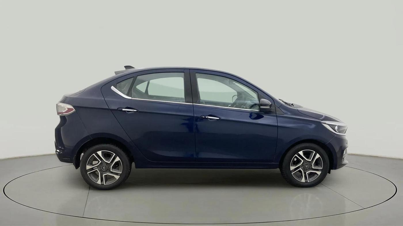 2020 Tata TIGOR XZA PLUS PETROL, Petrol, Automatic, 27,756 km, Right Side View