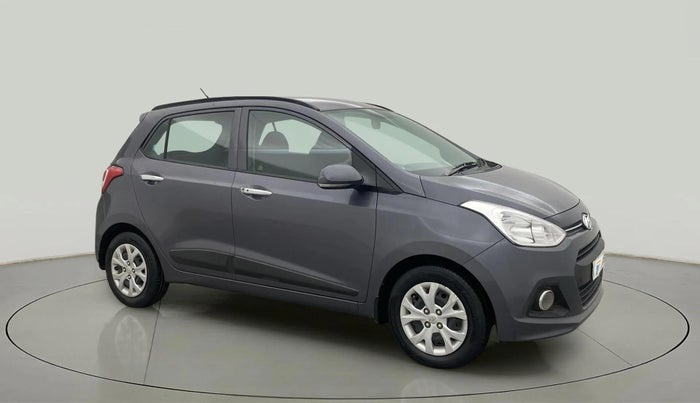 2014 Hyundai Grand i10 SPORTZ 1.2 KAPPA VTVT, Petrol, Manual, 76,658 km, Right Back Diagonal