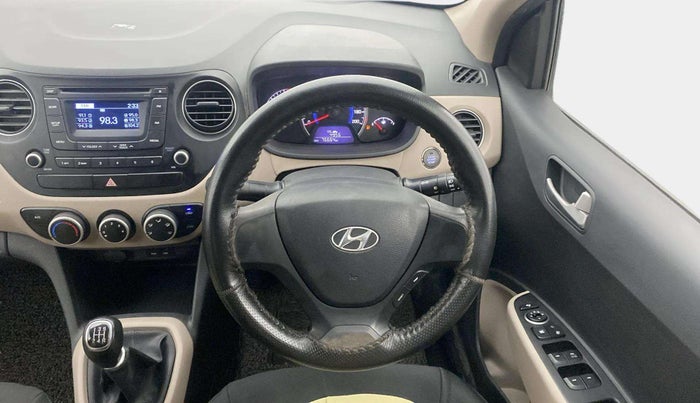 2014 Hyundai Grand i10 SPORTZ 1.2 KAPPA VTVT, Petrol, Manual, 76,658 km, Steering Wheel Close Up