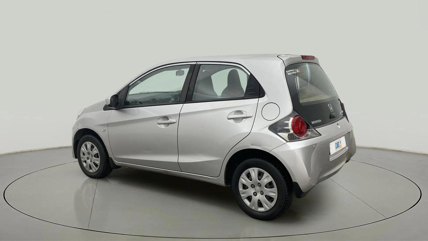 2014 Honda Brio S MT, Petrol, Manual, 78,619 km, Left Back Diagonal