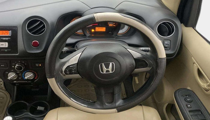 2014 Honda Brio S MT, Petrol, Manual, 78,619 km, Steering Wheel Close Up