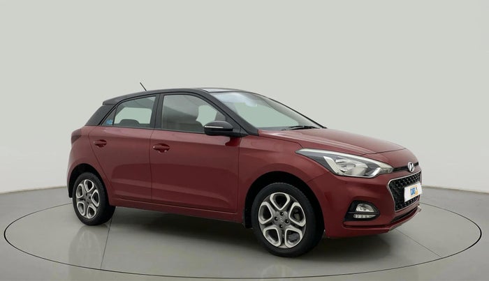 2020 Hyundai Elite i20 SPORTZ PLUS 1.2 DUAL TONE, Petrol, Manual, 27,971 km, Right Front Diagonal