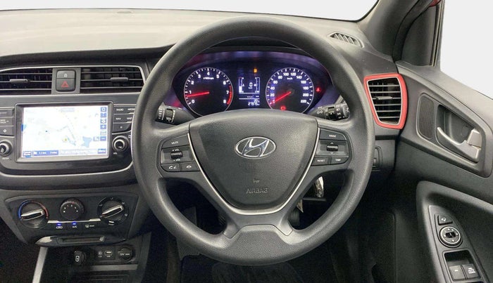 2020 Hyundai Elite i20 SPORTZ PLUS 1.2 DUAL TONE, Petrol, Manual, 27,971 km, Steering Wheel Close Up