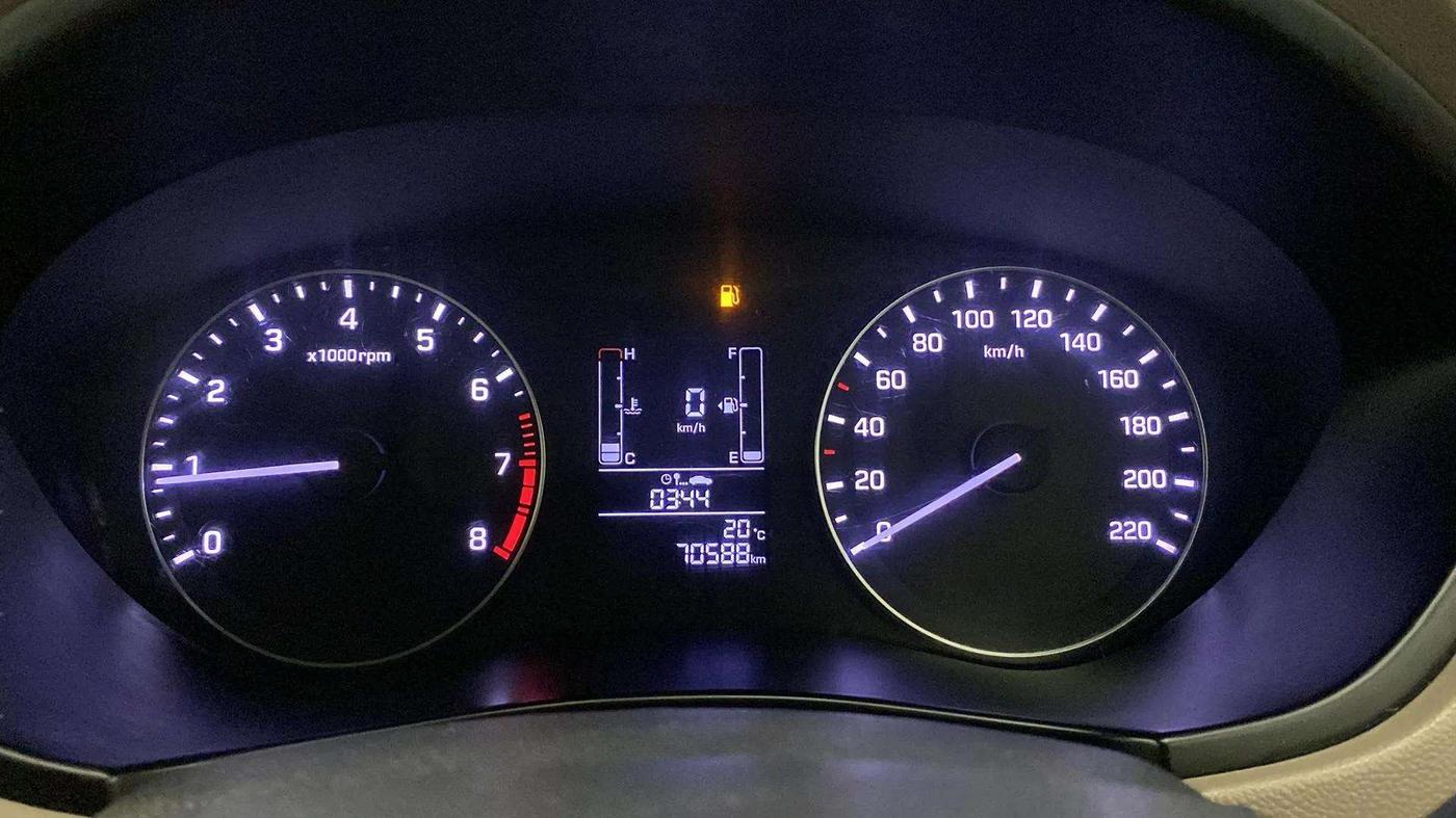 2017 Hyundai Elite i20 SPORTZ 1.2, Petrol, Manual, 70,920 km, Odometer Image