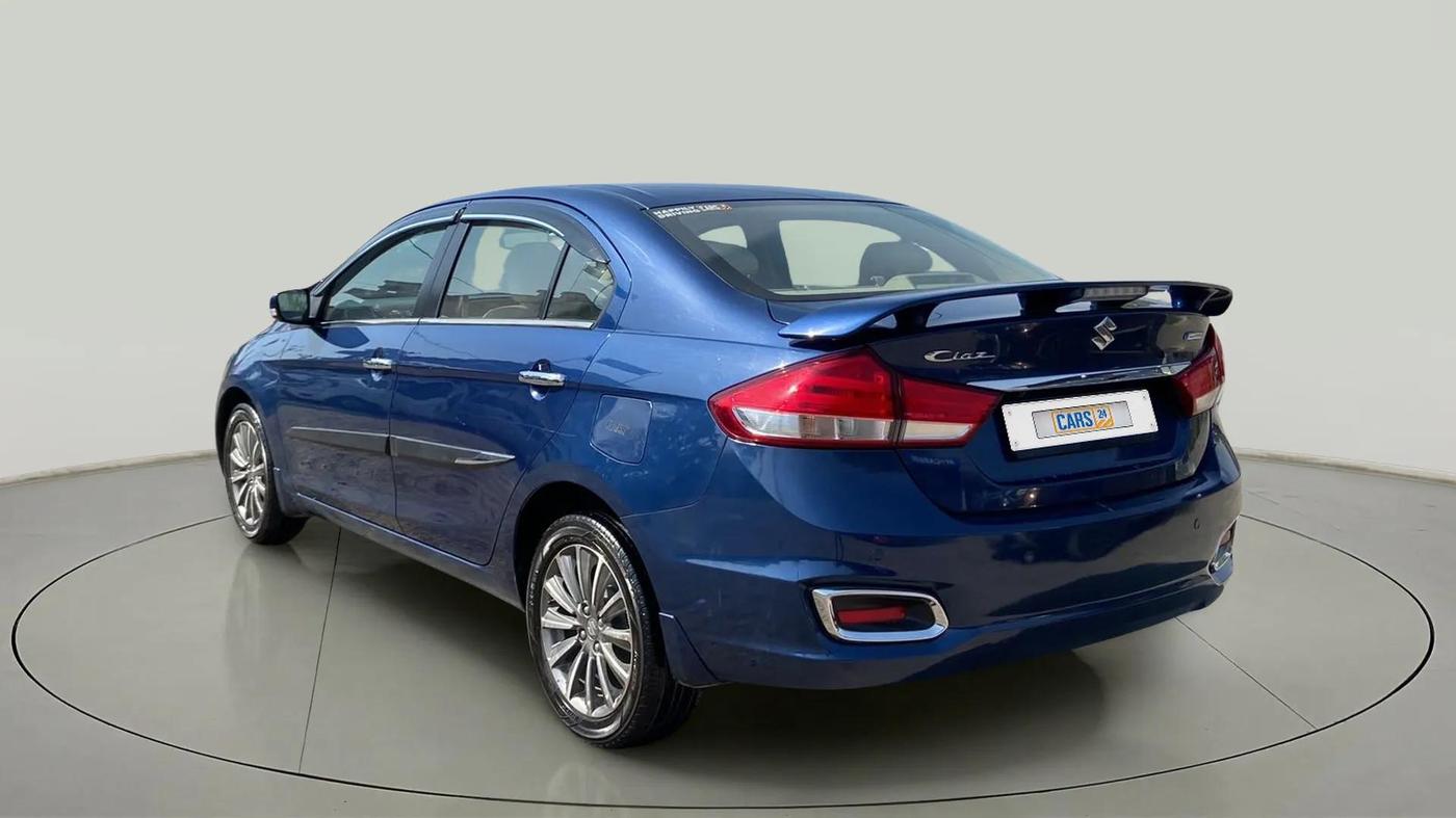 2021 Maruti Ciaz ALPHA 1.5 SHVS PETROL, Petrol, Manual, 60,687 km, Left Back Diagonal