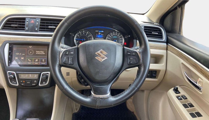 2021 Maruti Ciaz ALPHA 1.5 SHVS PETROL, Petrol, Manual, 60,645 km, Steering Wheel Close Up