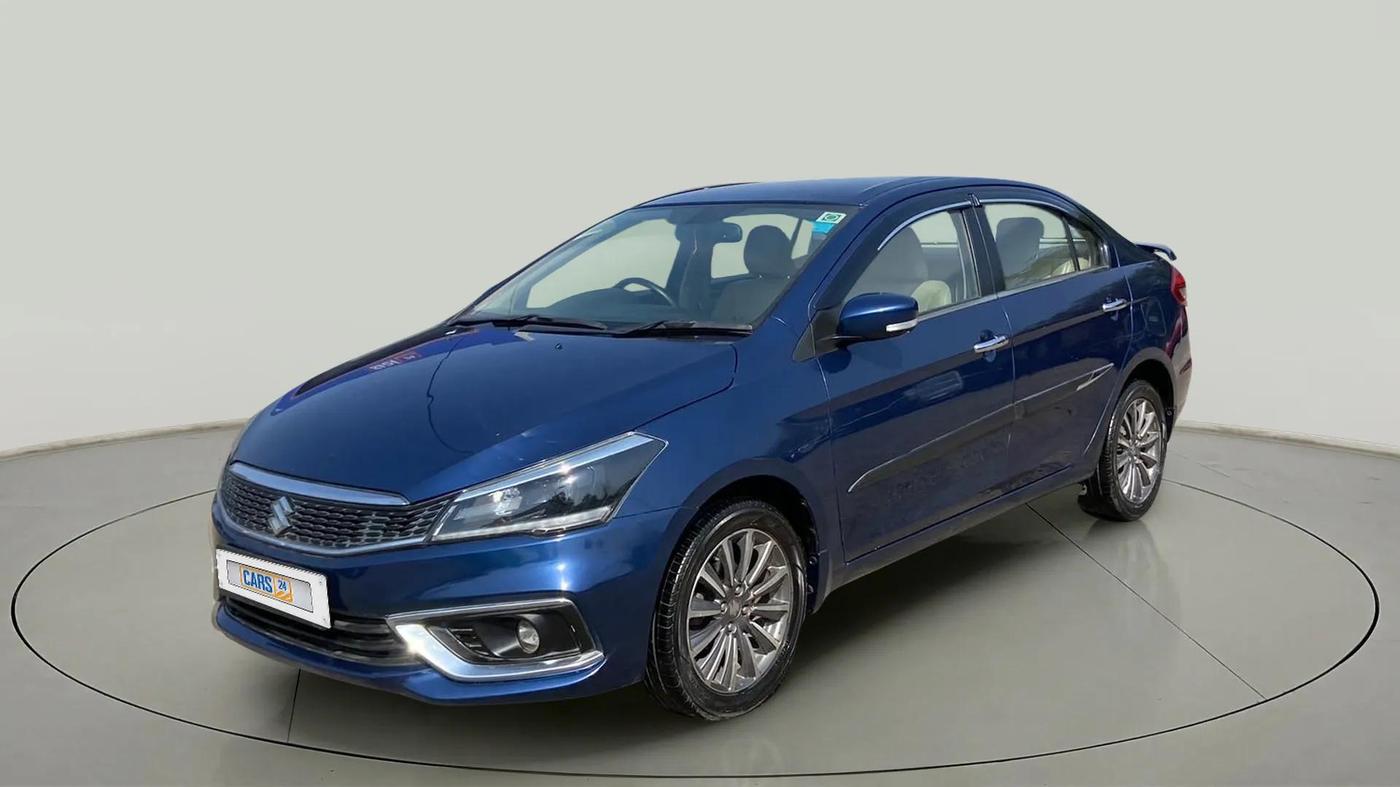 2021 Maruti Ciaz ALPHA 1.5 SHVS PETROL, Petrol, Manual, 60,687 km, Left Front Diagonal
