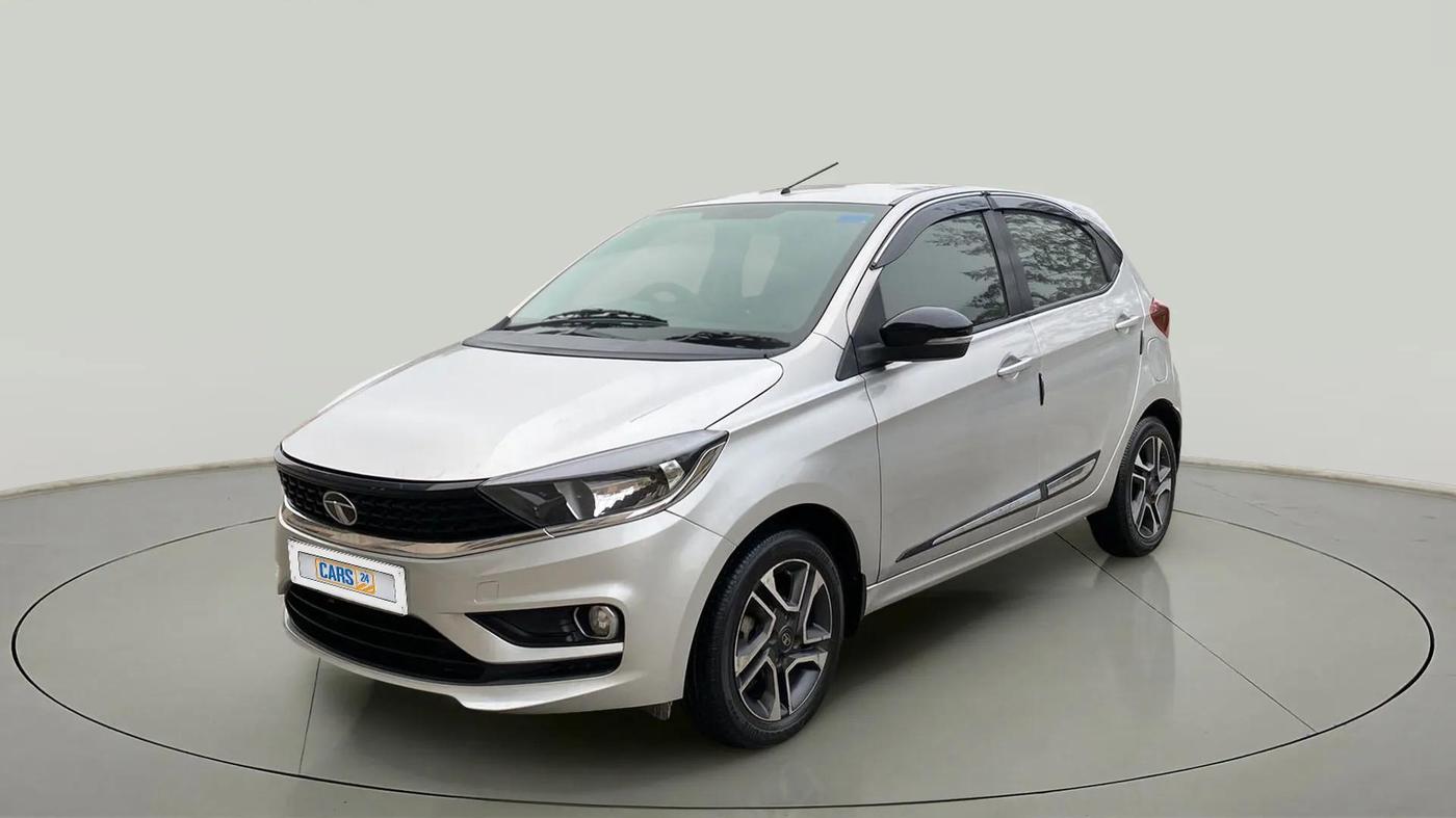 2021 Tata Tiago XZA PLUS PETROL, Petrol, Automatic, 25,482 km, Left Front Diagonal