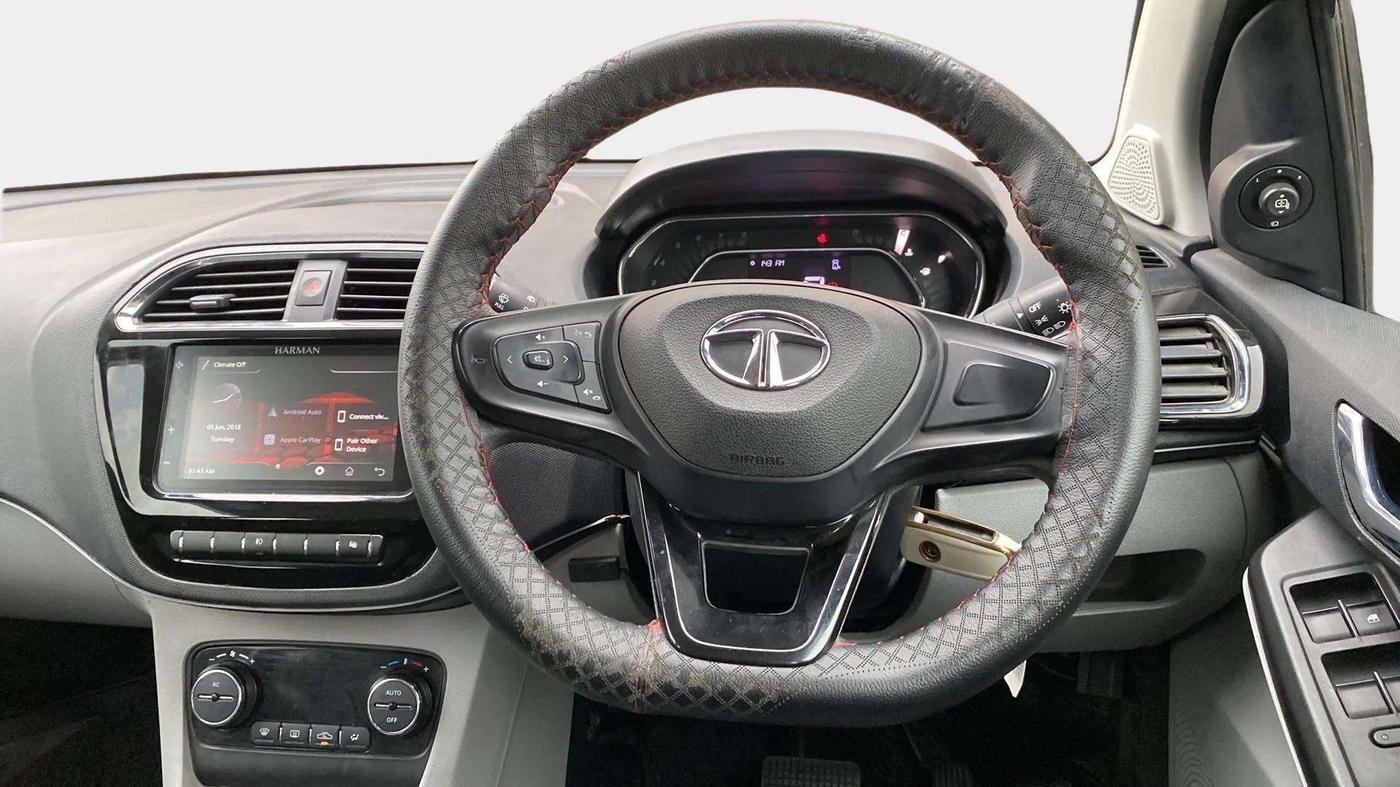 2021 Tata Tiago XZA PLUS PETROL, Petrol, Automatic, 25,482 km, Steering Wheel Close Up