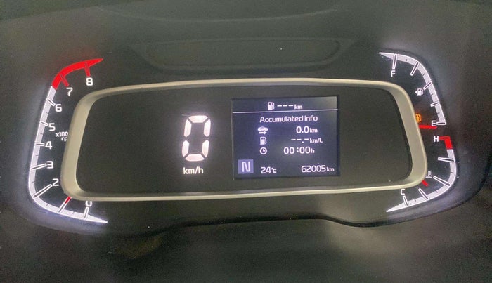 2020 KIA SONET HTK PLUS 1.0 IMT, Petrol, Manual, 61,973 km, Odometer Image