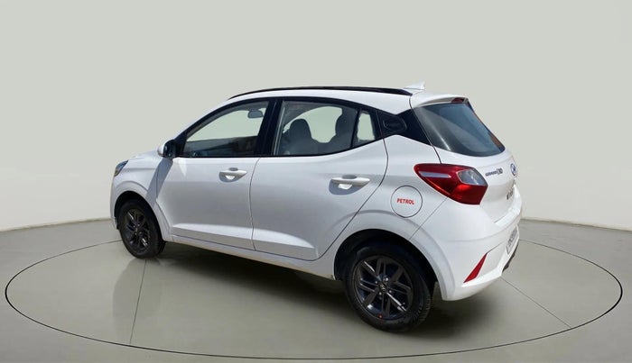 2021 Hyundai GRAND I10 NIOS SPORTZ AMT 1.2 KAPPA VTVT, Petrol, Automatic, 12,223 km, Left Back Diagonal